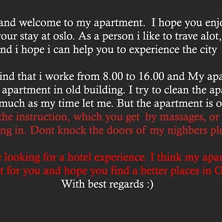 Private In To Roomsapartment Oslo